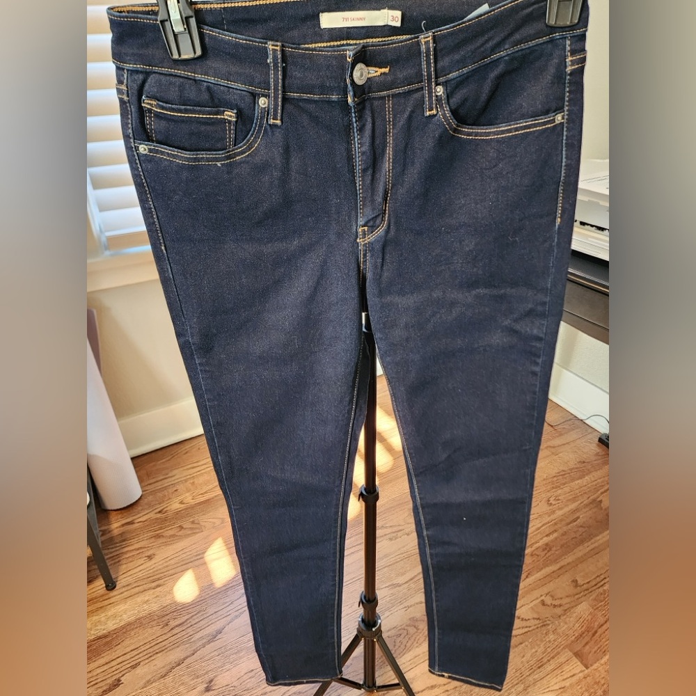 Levi's Dark Blue Skinny Jeans